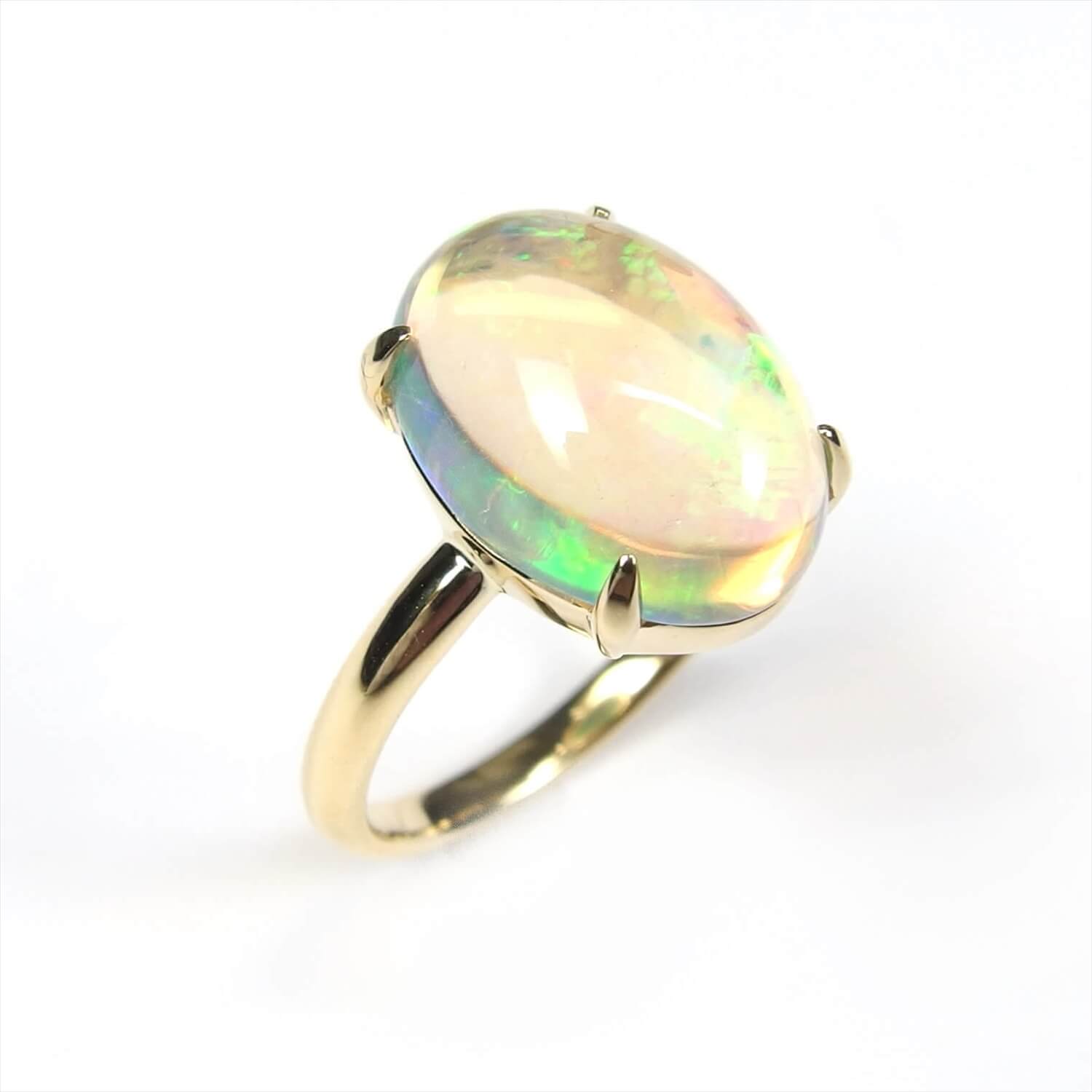 Mexican Opal Ring