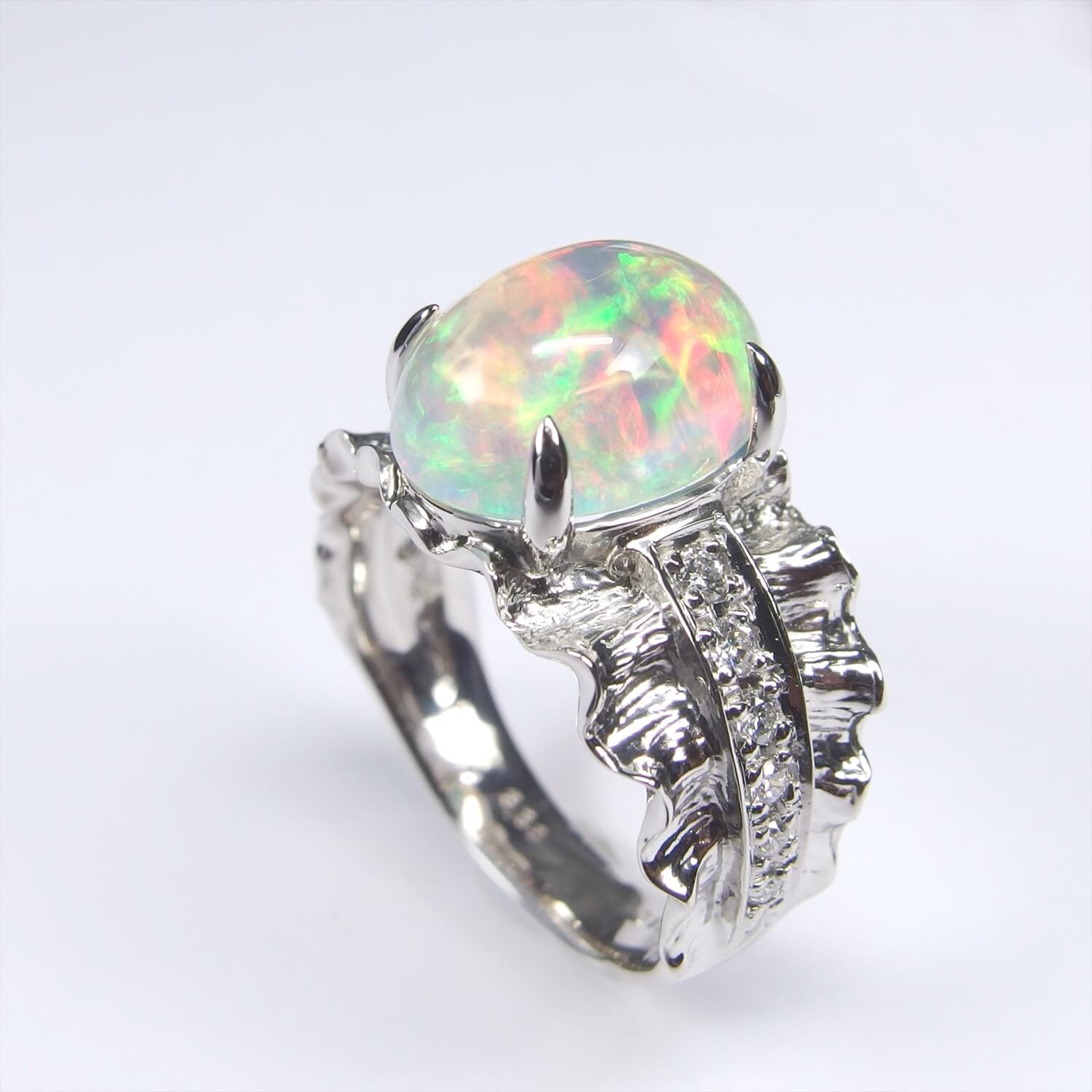 Water Opal Ring