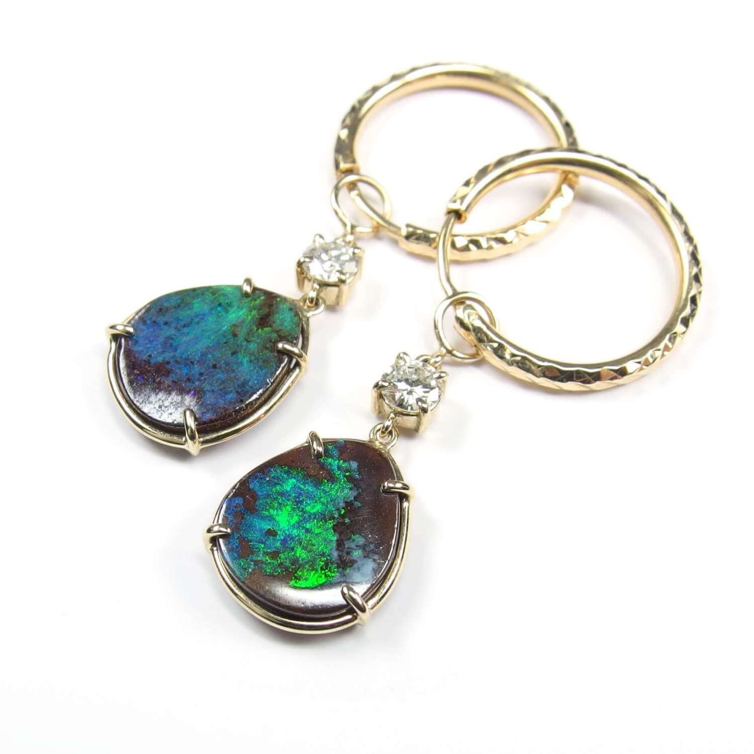 Boulder Opal Earrings