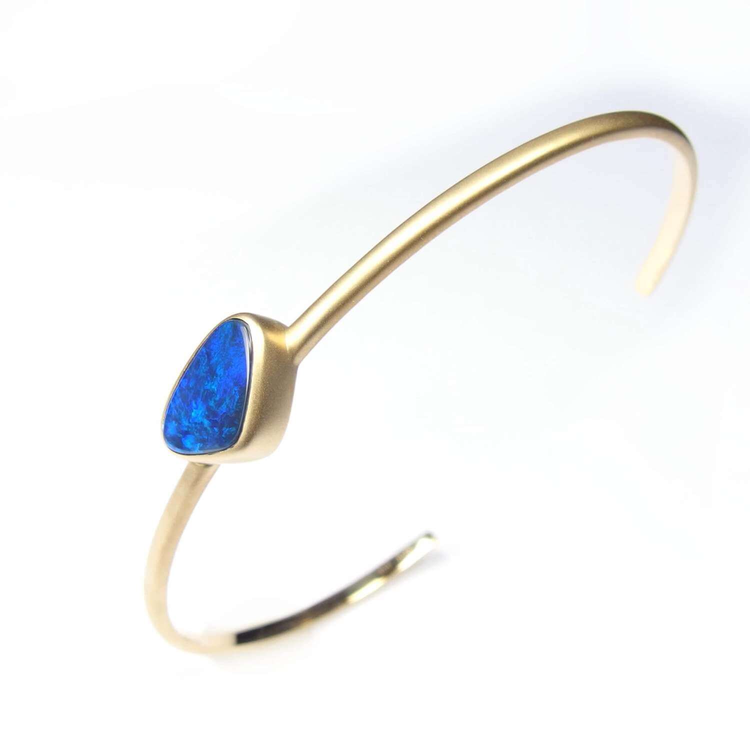 Black Opal Bangle