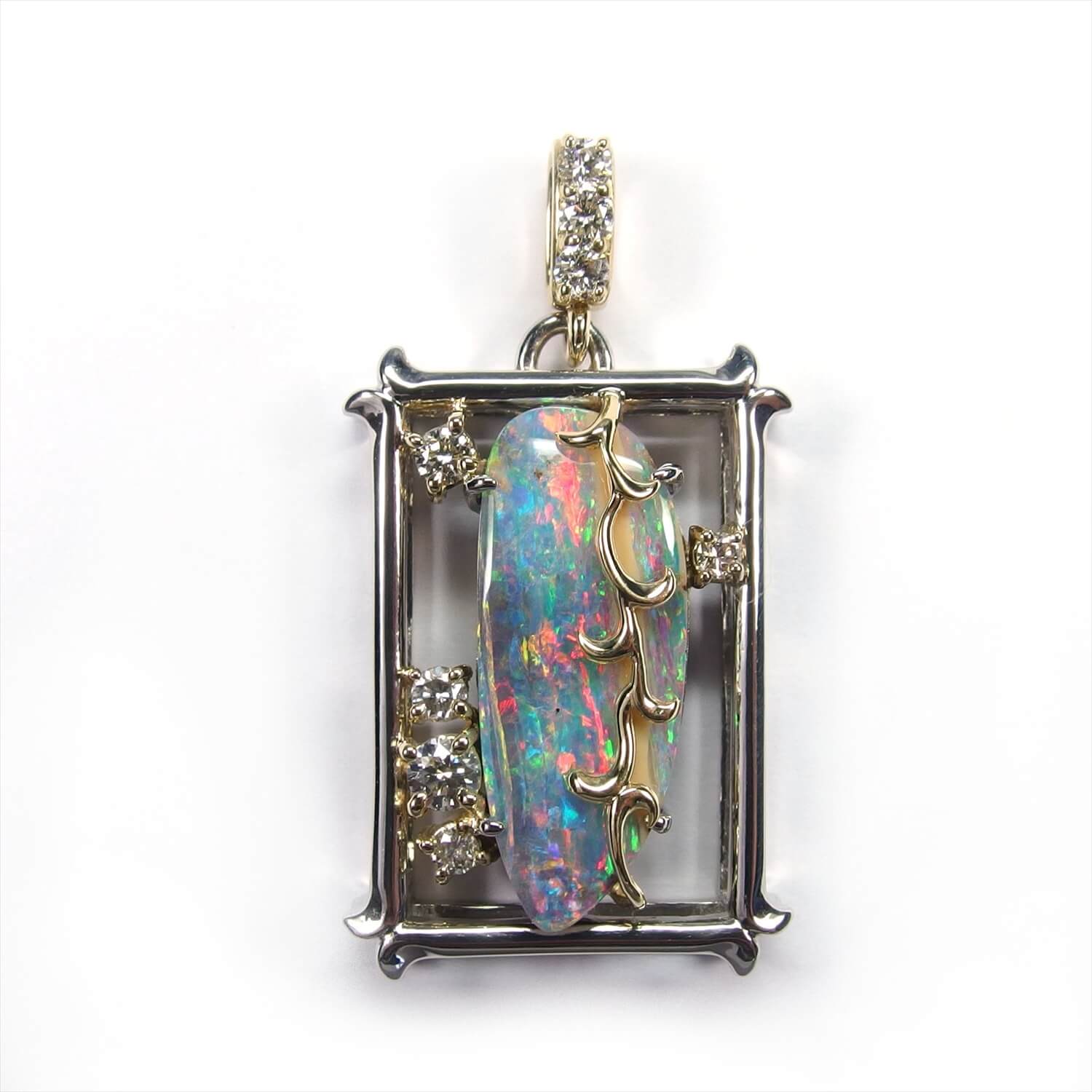 Boulder Opal Pendant