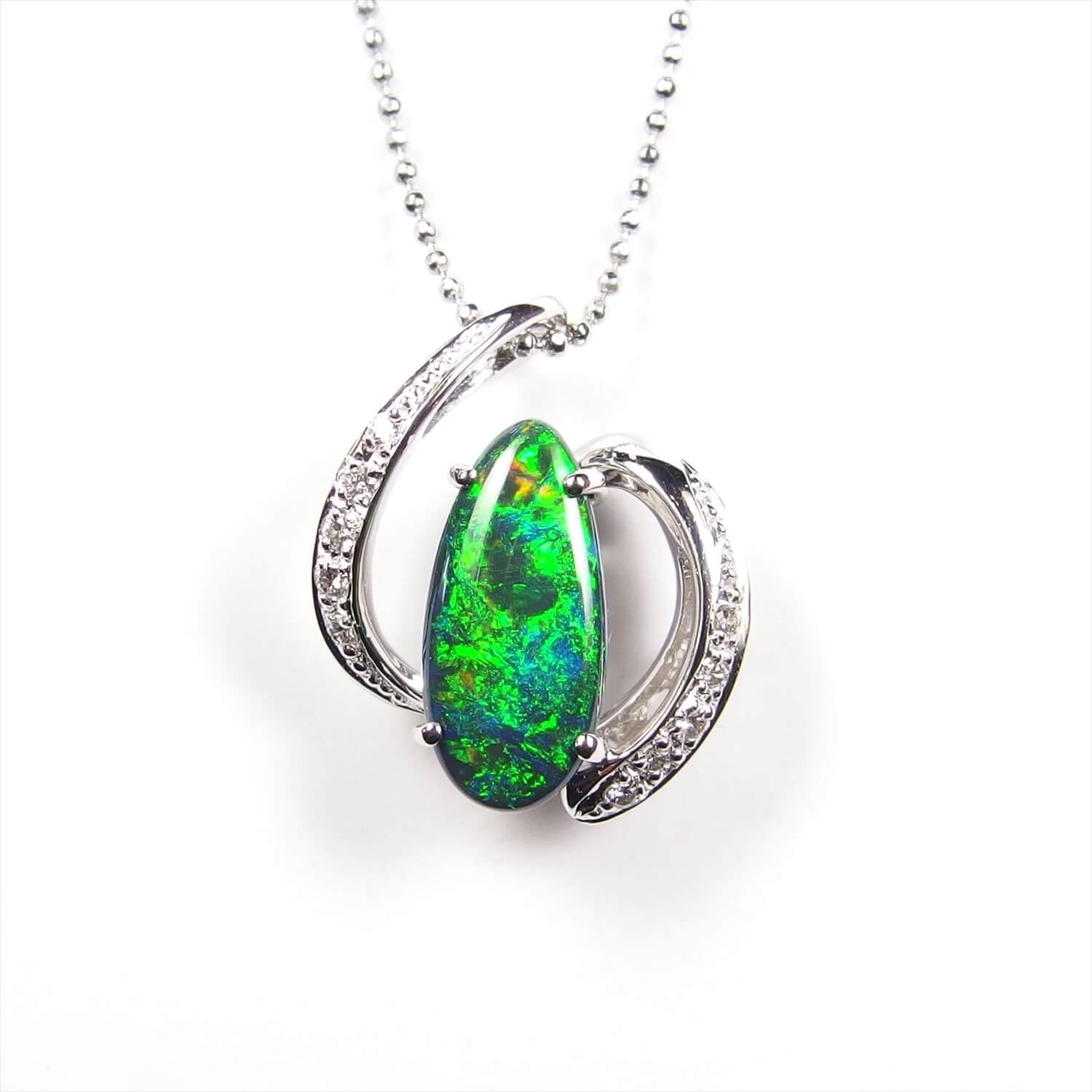 Black Opal Pendant