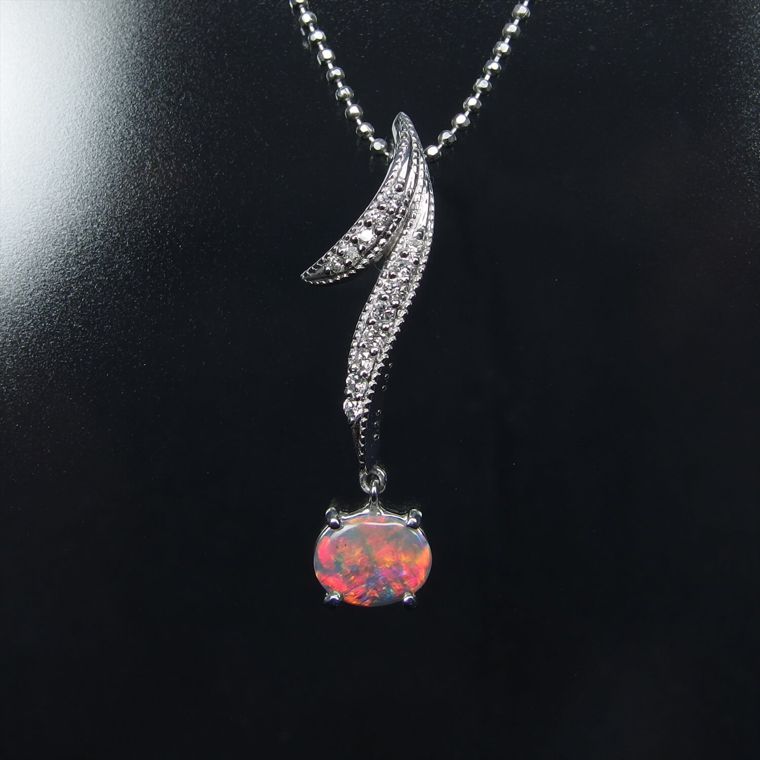 Black Opal Pendant