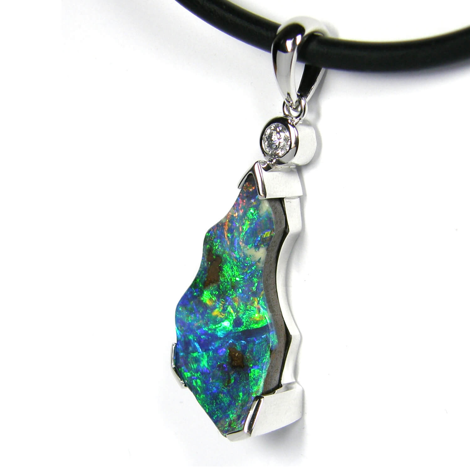 Boulder Opal Pendant