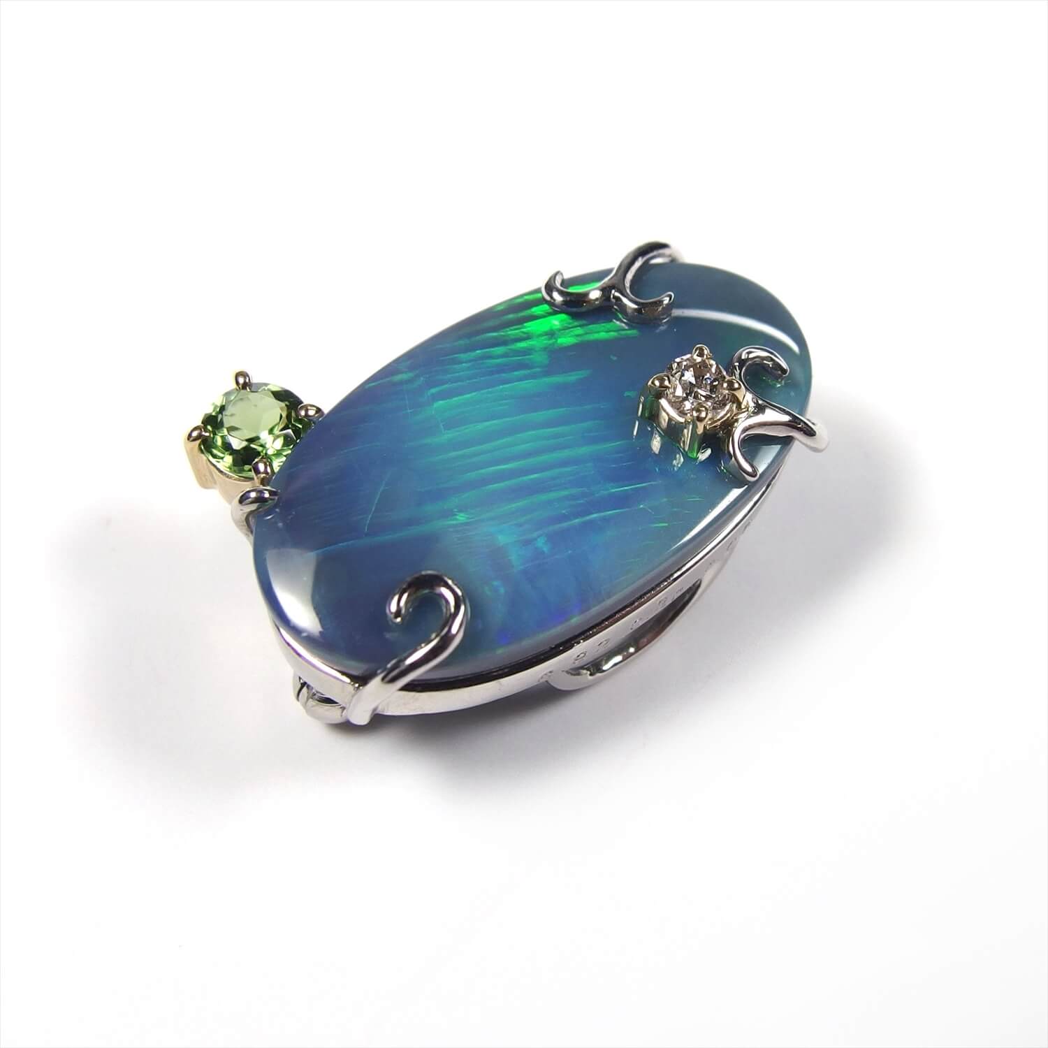 Black Opal Pendant