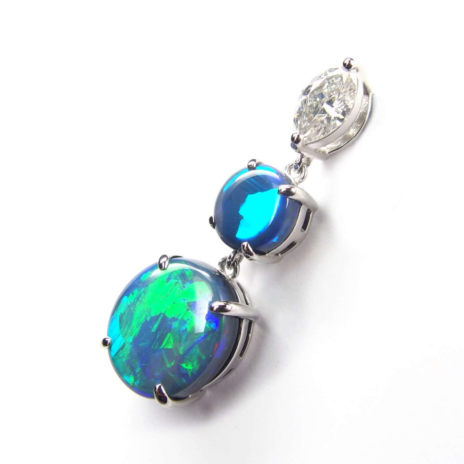 Black Opal Pendant