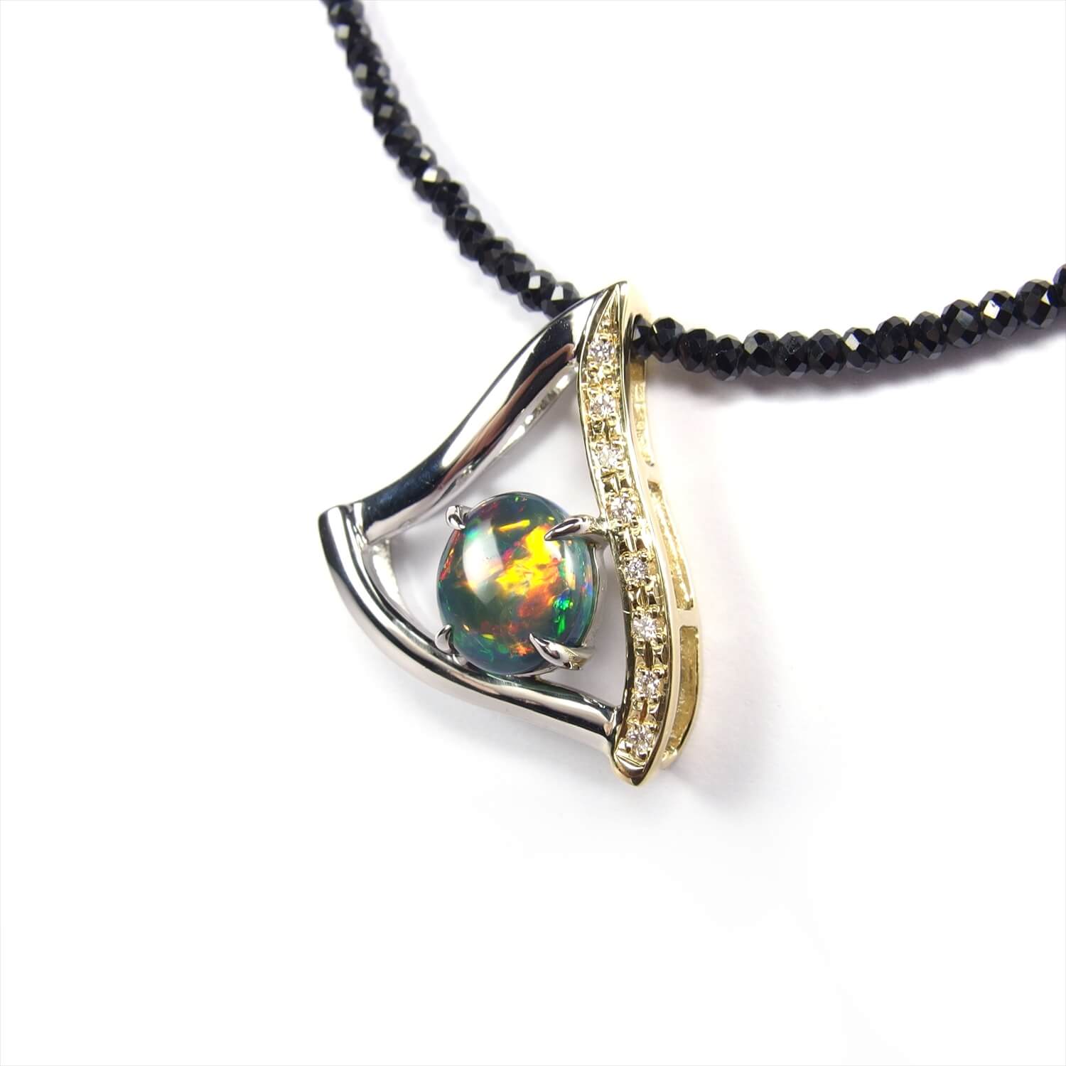 Black Opal Pendant