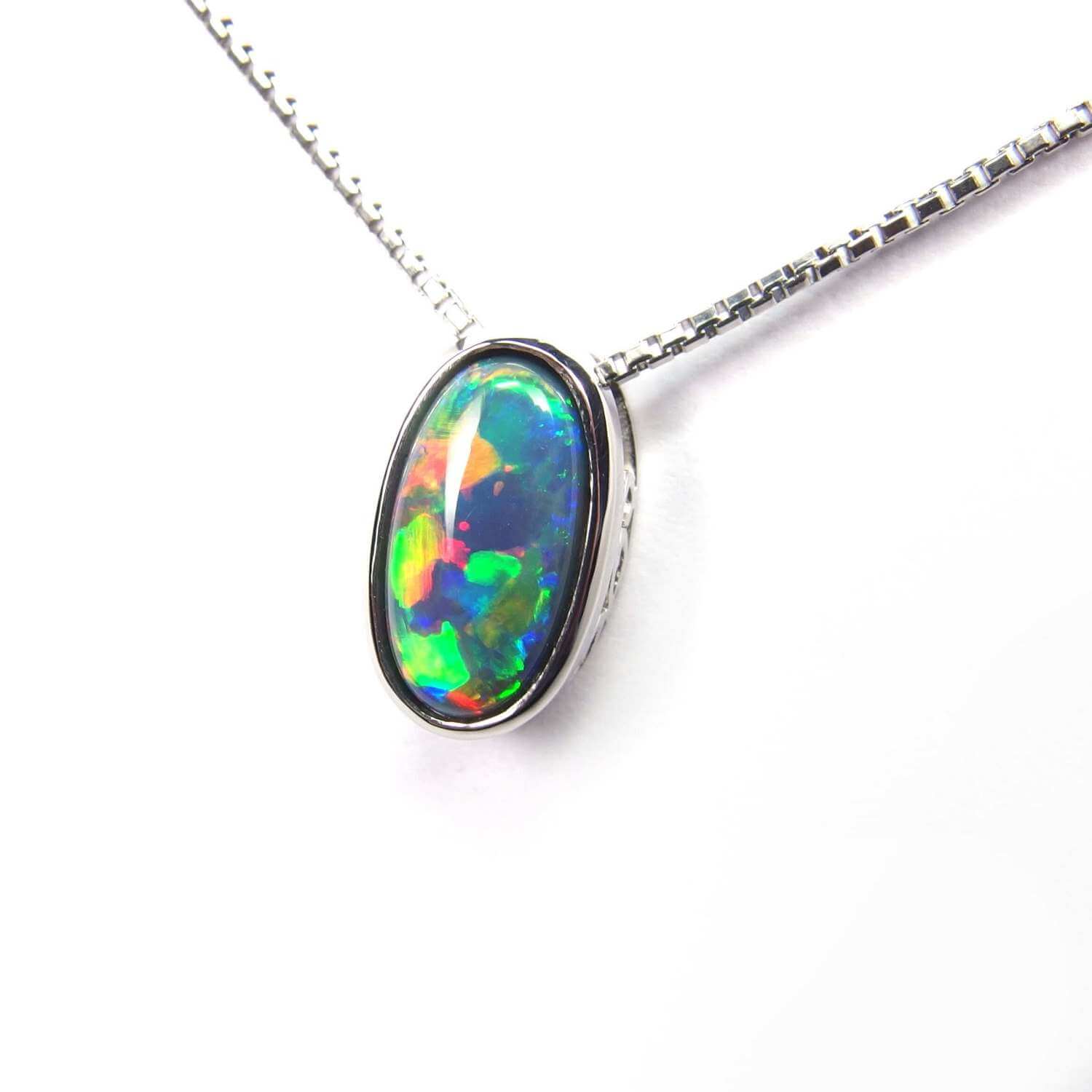 Black Opal Pendant