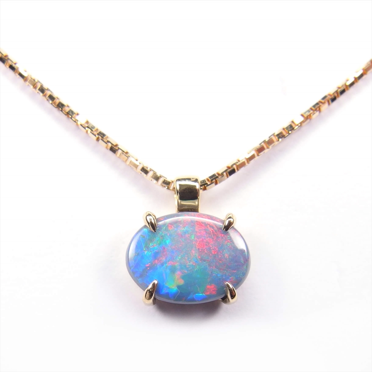 Black Opal Pendant