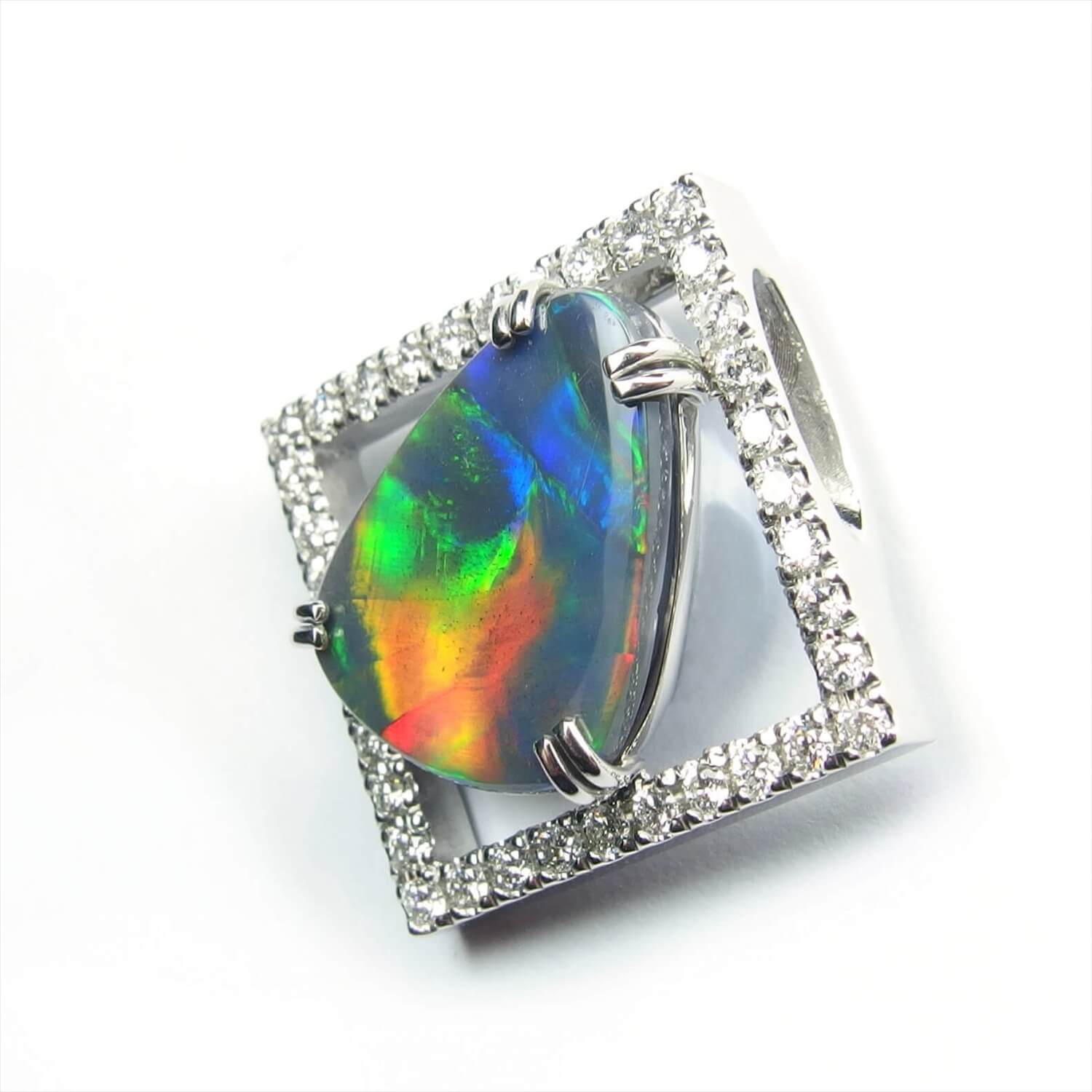 Black Opal Pendant