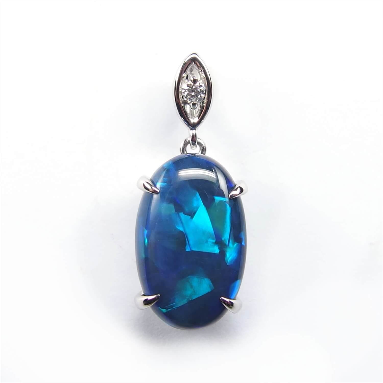 Black Opal Pendant