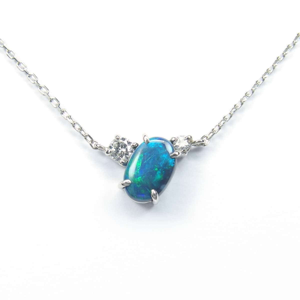 Black Opal Pendant