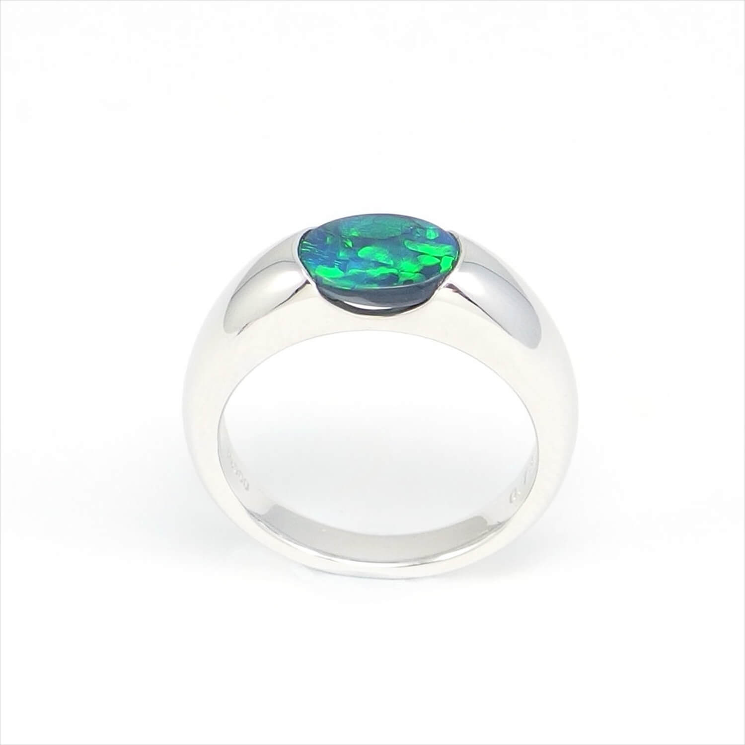 Black Opal Ring