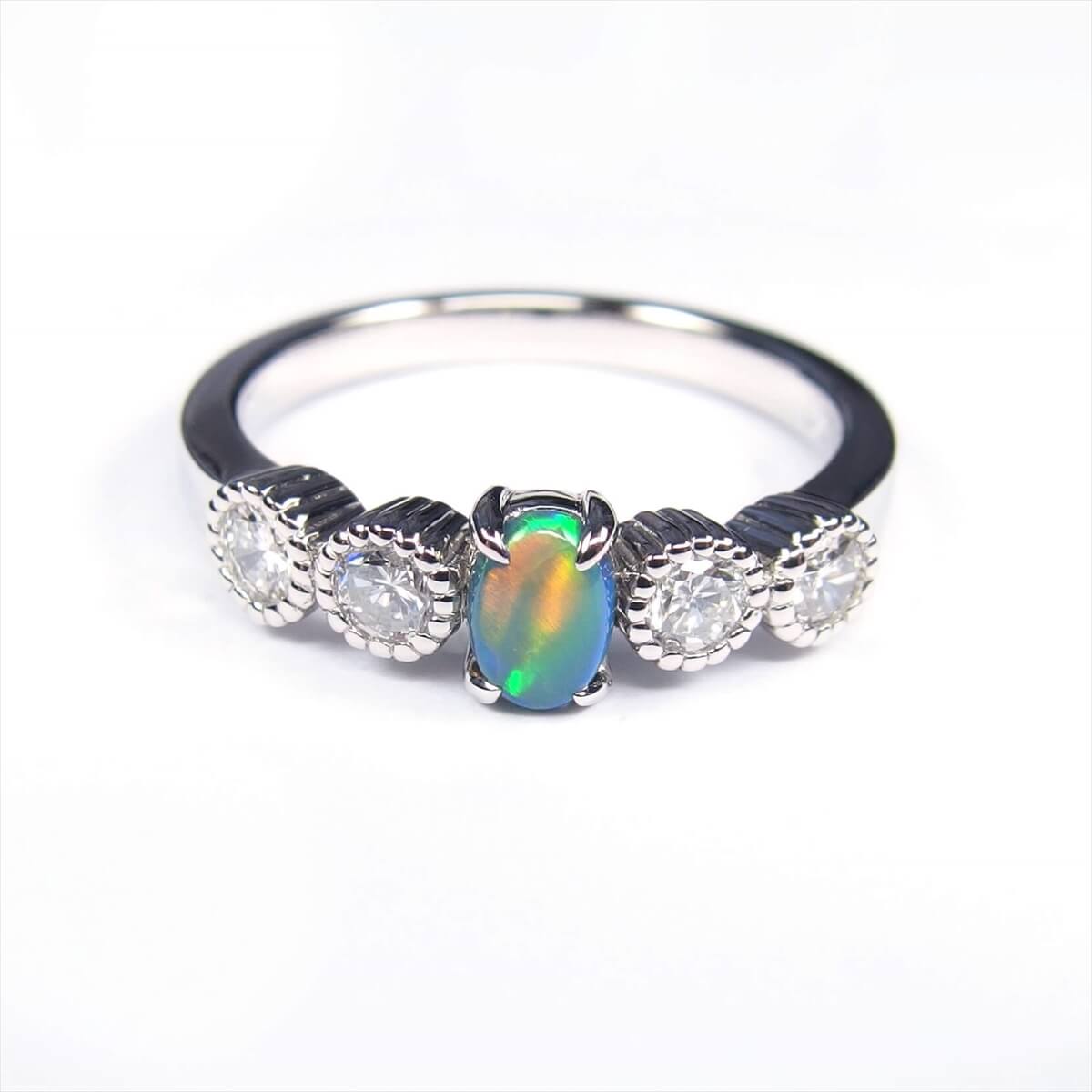 Black Opal Ring