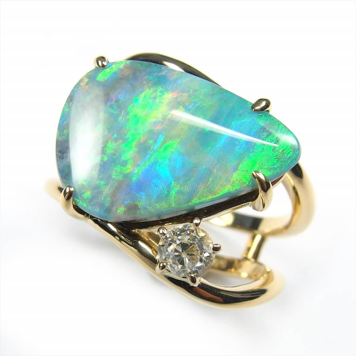 Black Opal Ring