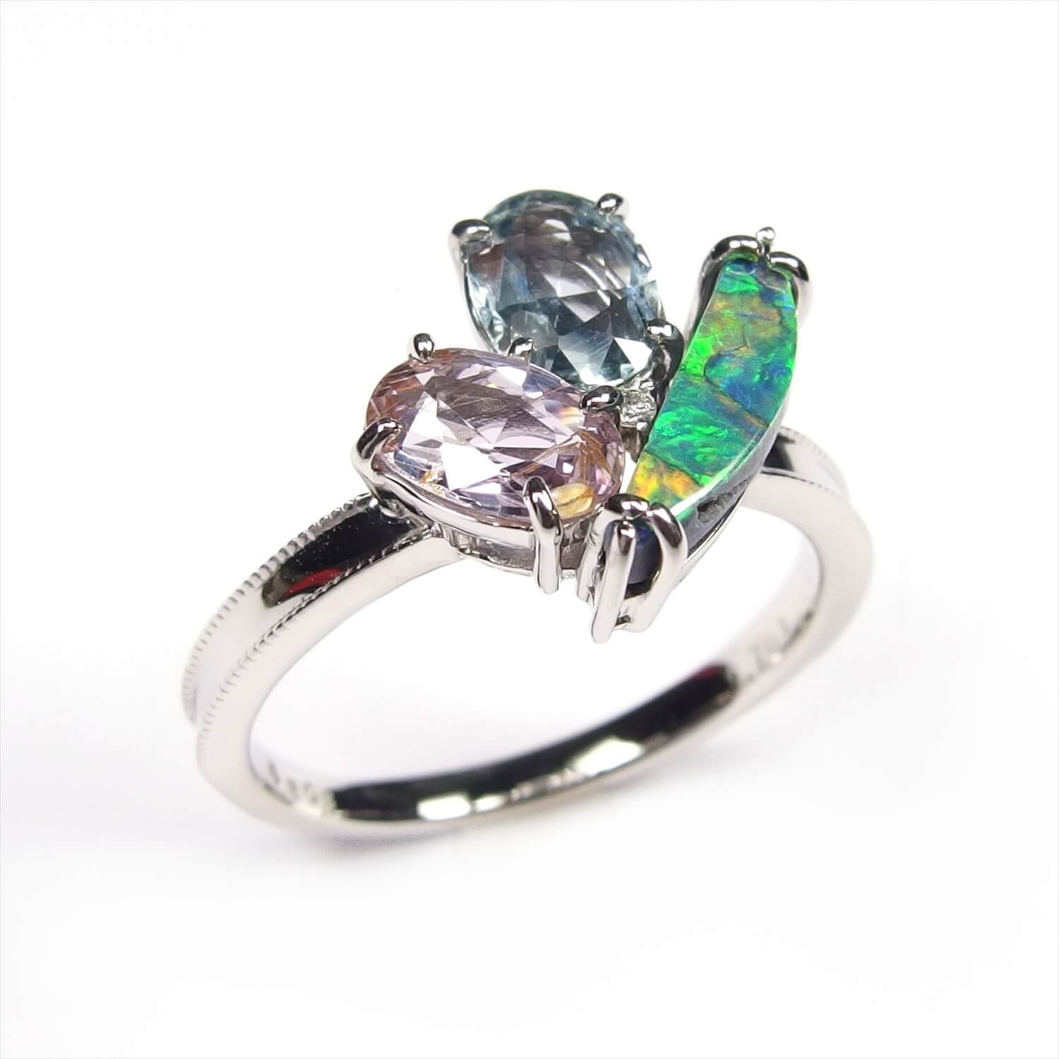 Black Opal Ring