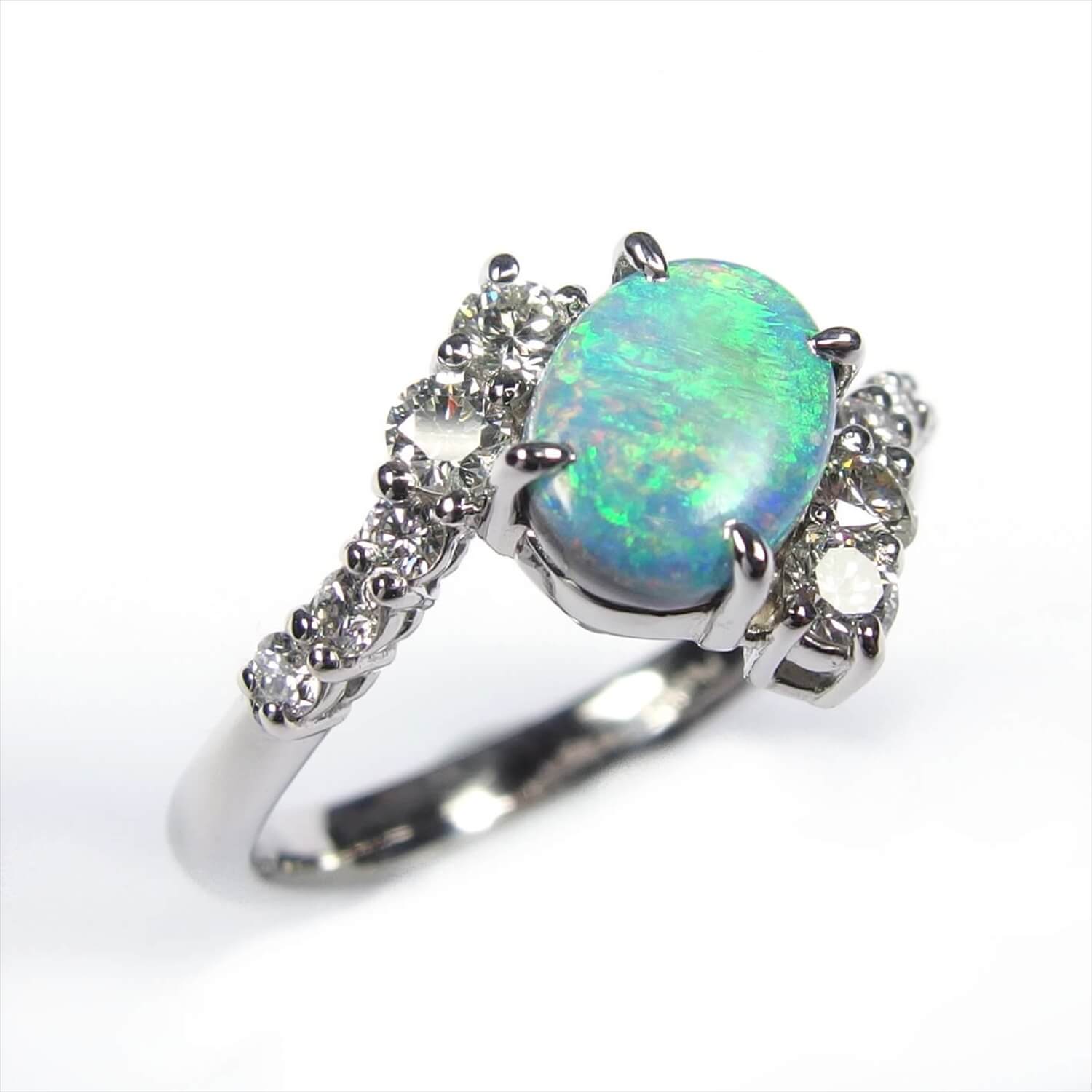 Black Opal Ring