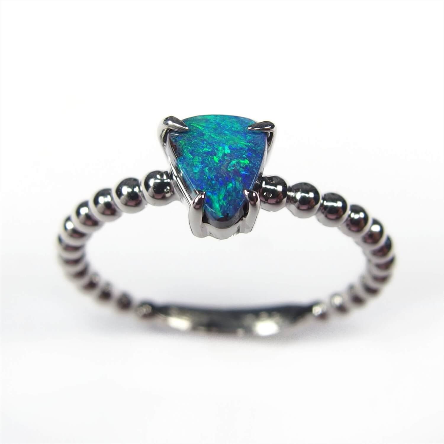 Boulder Opal Ring