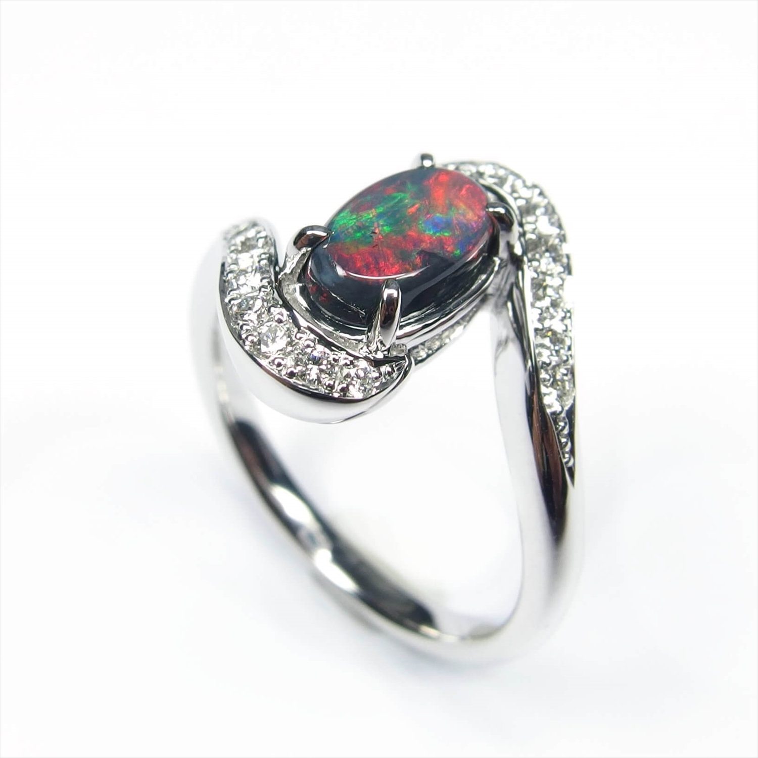 Black Opal Ring