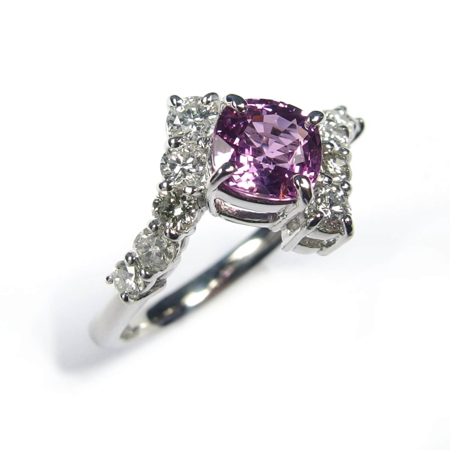 Pink Sapphire Ring