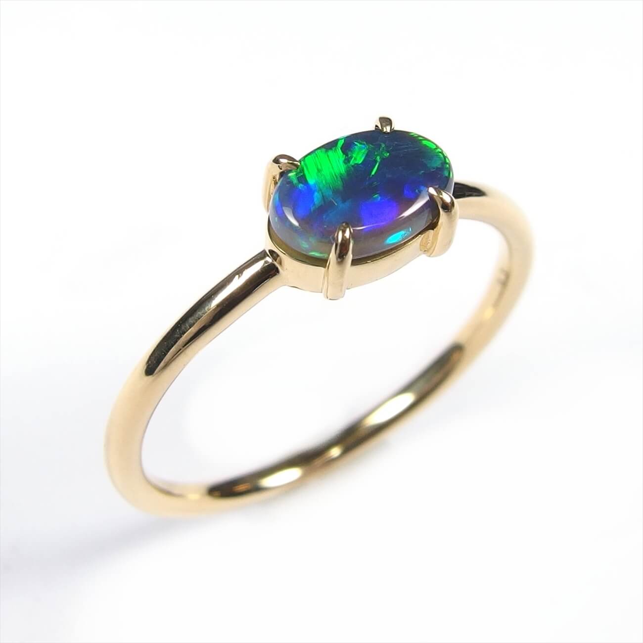 Black Opal Ring