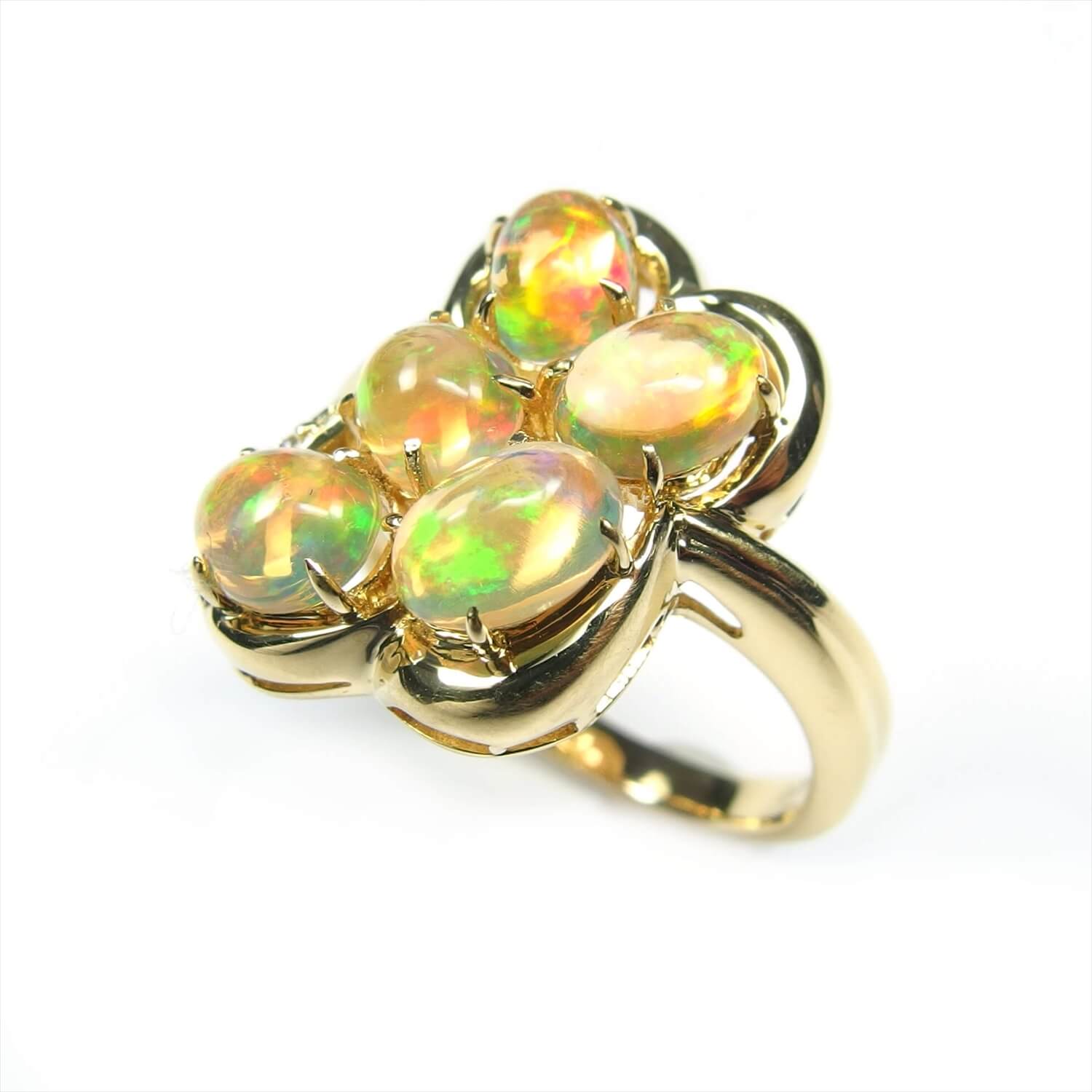 Mexican Opal Ring