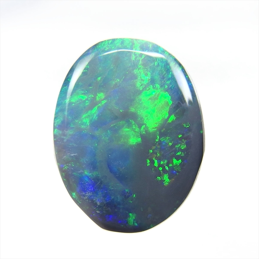 Solid Black Opal KL3333 from Lightning Ridge Australia